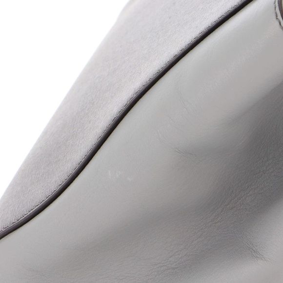 Fendi 2Jours Bag Leather Petite Gray - Picture 7 of 8